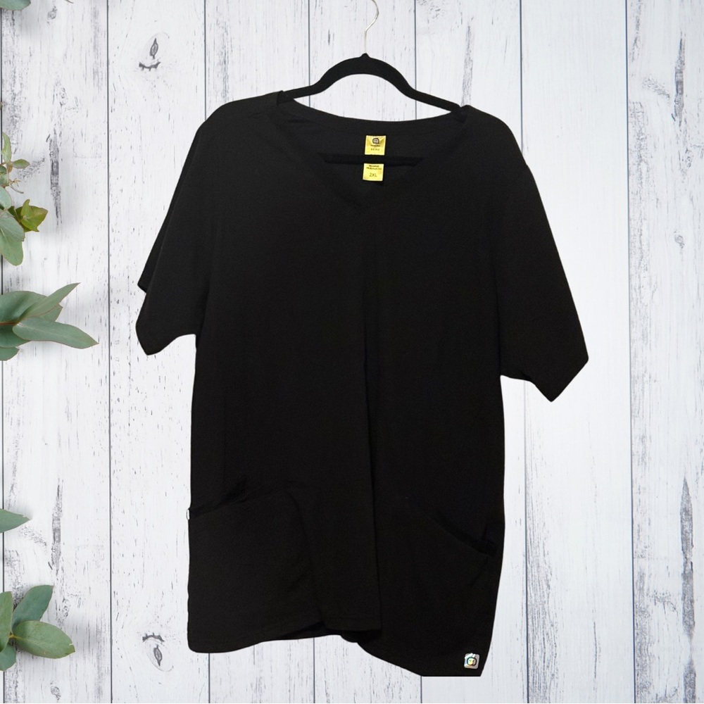 WonderWink Black Scrub Set